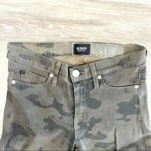 Hudson Nico super skinny midrise Camo glitter jeans thumbnail 3