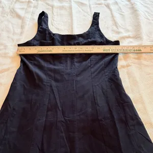 A New Day Women’s Black Corset Midi A-Line Dress Size 12 NWT thumbnail 6