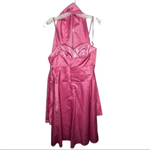 Vintage May Queen‎ Couture Pink Dress With Wrap thumbnail 8