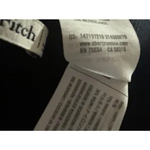 Abercrombie & Fitch Ribbed Knit Sweater Flare Pant Black Women Size Small Preppy thumbnail 9
