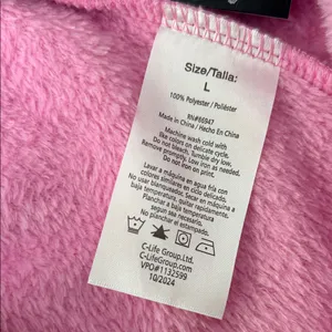 Disney Pink Fleece Shorts with Cat Design thumbnail 6