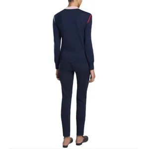 G/FORE 5 Pocket Golf Pants Womens 4 Navy Blue Slim Fit Trousers Golfcore thumbnail 2