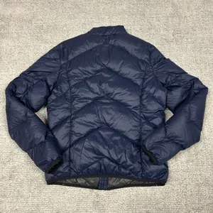 G-Star RAW Jacket Womens Medium Alaska Down Puffer Full Zip Quilted Navy Coat thumbnail 7