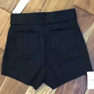 NWT - Storets  Britta Belted Black Shorts thumbnail 3