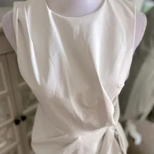 ASOS DESIGN NWT faux leather mini dress in white size 4 thumbnail 7