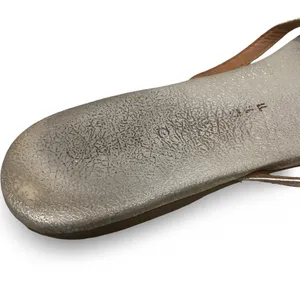 Silver Strap Thong Sandals Size 6 thumbnail 7