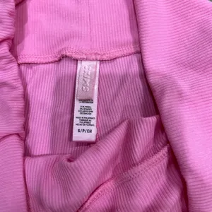 Women Skims Hot Pink Soft Lounge Ribbed Set Drawstring Pants and Tank in Blush thumbnail 10