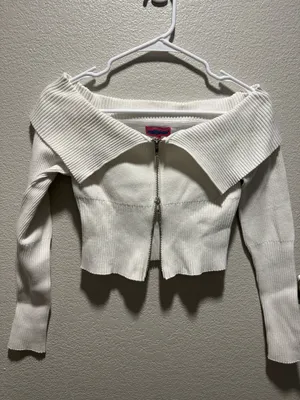 Edikted Cropped Zip-Up thumbnail 2