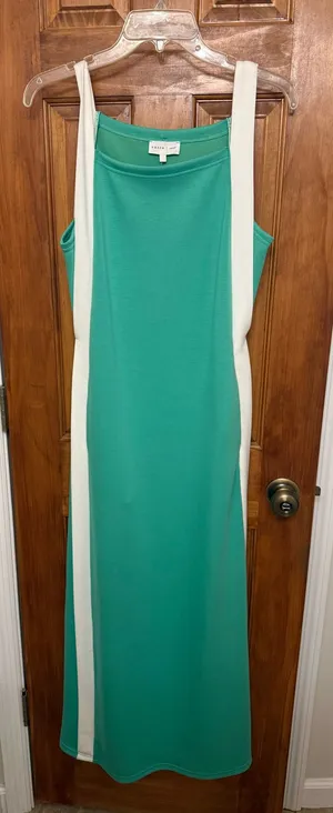 Entro Dress Maxi Green thumbnail 1