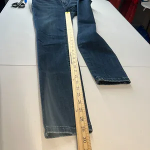 prAna Kara Skinny Jeans Womens 6/28 Blue Denim‎ Organic Cotton Stretch Mid Rise thumbnail 10