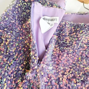 Portia‎ & Scarlett Womens Lavender Sequin Rhinestone Glam Prom Pageant Gown 20 thumbnail 9