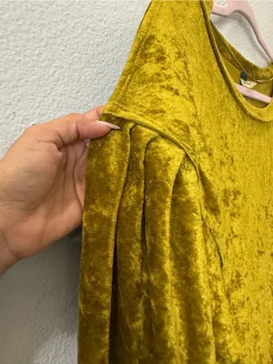 Free People We The Free XS Velvet Balloon Sleeve Top Y2K Whimsigoth Fairy Grunge thumbnail 5
