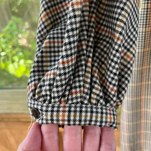 Zara Women's Plaid Button Front Mini Dress Size M thumbnail 4