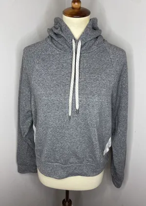 Womens‎ Vuori Heathered Grey Colorblock Hoodie XS thumbnail 1