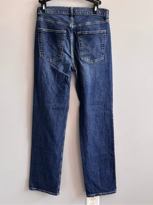 GAP ’90s Loose Mid Rise Jeans Women’s 25/0R Medium Wash Relaxed Denim thumbnail 3