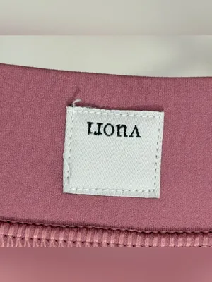 Vuori Mindset Sports Bra XS Cedar Mauve Strappy Workout Yoga Pilates Running thumbnail 8
