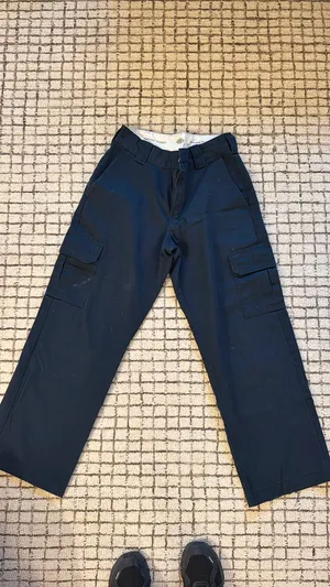 Dickies Pants Cargo Blue Navy thumbnail 3
