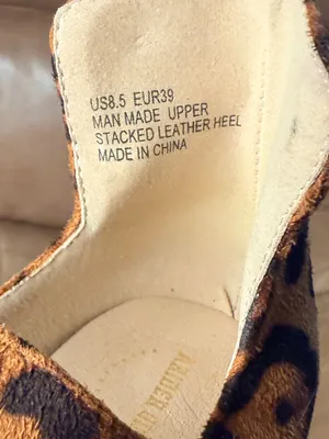 Arider Girl Animal Print Shoes thumbnail 6