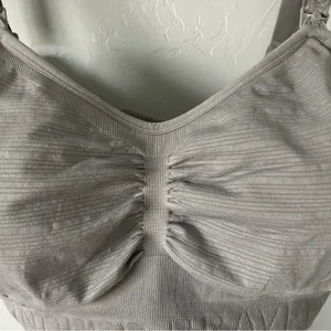 Kindred Bravely Sublime Hands-Free Pumping Nursing Bra Grey Large Busty E-H Cups thumbnail 4