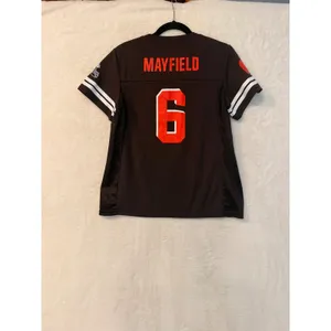 Cleveland Browns Baker Mayfield Jersey Womens Medium Brown Fanatics NFL Team‎ #6 thumbnail 9