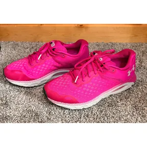 Under Armour HOVR Infinite 3 Womens Running Shoes Pink Bluetooth 3024417-600 12 thumbnail 2