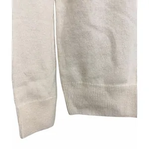 Quince Mongolian Cashmere Crewneck Sweater Ivory Women's‎ Size X-Small thumbnail 7