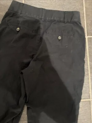 Everlane Black Tapered Jogger Pants thumbnail 3