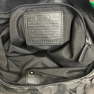 Coach Soho Signature Black Large Hobo Shoulder Bag E1271-F19251 thumbnail 7