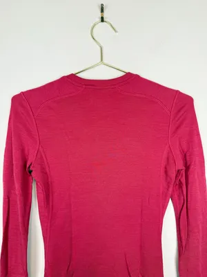 Smartwool Classic Thermal Merino Wool 250 Baselayer Long Sleeve Top Pink Size XS thumbnail 9