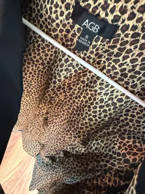 AGB black women's blazer thumbnail 4
