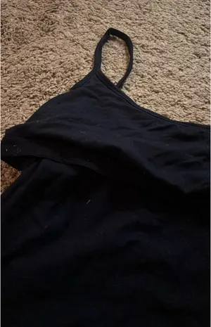Tank top with support Black thumbnail 2