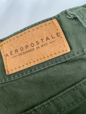 Olive Green Low Rise Cargo Jeggings thumbnail 6