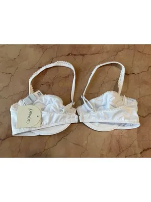 PEIXOTO Kallie Bikini Top in White Medium New Womens Swim thumbnail 7