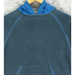 PATAGONIA Organic Cotton Light Hoodies #5123-175 Vintage? Turquoise/blue Med Wms thumbnail 3