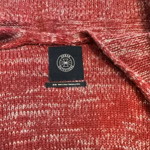 Urban Outfitters‎ Sweater Medium Red Open Front Cardigan Heather Thick Knit thumbnail 6
