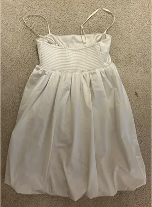 Aritzia Mini Dress White XS thumbnail 1
