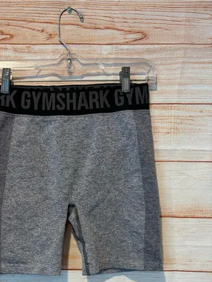 Gymshark Women's Gray Seamless Training Shorts thumbnail 2