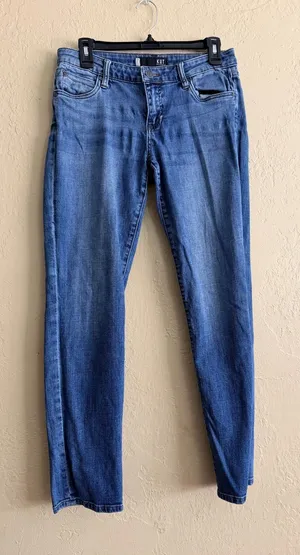 Kut from the Kloth Women's Skinny Jeans - Blue Denim thumbnail 1