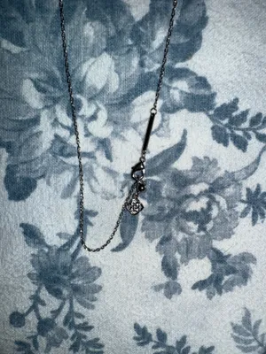 Kendra Scott Silver Heart Necklace thumbnail 4