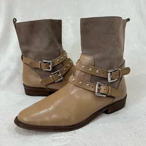 COACH Lilliana Studded Leather Suede Zip Up Ankle Boots Size 6 thumbnail 16