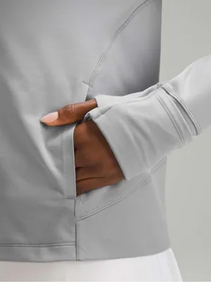 Lululemon Its Rulu Run Classic-Fit Crew Fleece in Rhino Grey - Size 8 thumbnail 3