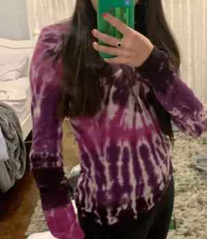 Emma And Sam Tie Dye Thermal Long Sleeve thumbnail 1