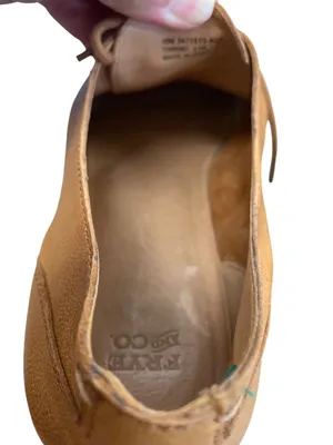 Frye & Co Womens Brown Leather Lace-Up Oxford Flat Shoes Size 10M SKU 8400 thumbnail 9