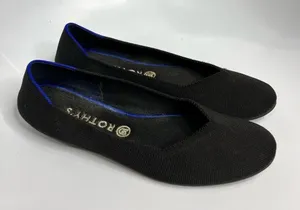Rothy’s‎ black round toe flats ballet flats size 11.5 thumbnail 1