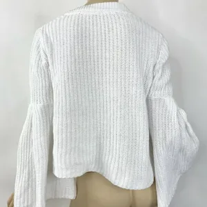 Free People V Neck Bell Sleeves Knit Sweater thumbnail 3