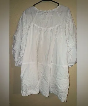 Free People White Textured Top thumbnail 1