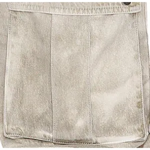 GRLFRND Camo Cargo Jean Grey SIZE 32 Camoflage Slouchy Low Rise Baggy $295 NEW thumbnail 7