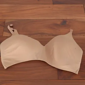 Calvin Klein Lightly Lined T-Shirt Bra Womens XL Nude Adjustable Strap Wireless thumbnail 2
