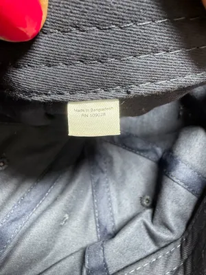 Navy Blue Strap Back Dad Hat Cap thumbnail 5