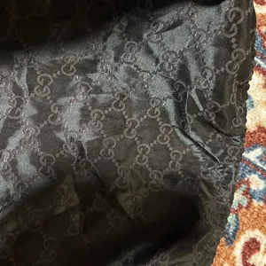Authentic Vintage Gucci GG Print Satin Brown Dust Bag Made In Italy thumbnail 8